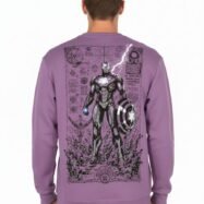 Ironman Back Printed Oversize T-shirt2