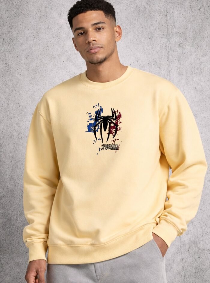 Spiderman Back Printed Oversize T-shirt 2