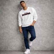 Stylish Deadpool Back Printed Oversize T-shirt 2