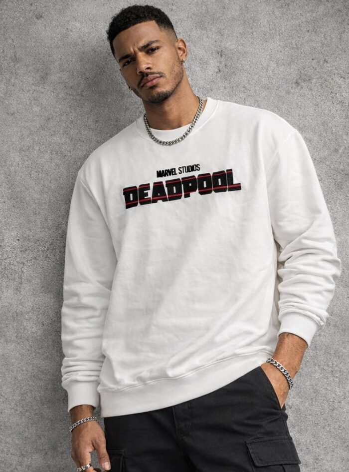 Stylish Deadpool Back Printed Oversize T-shirt 3