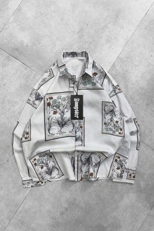 Botanical Frame Print Shirt