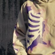 Phantom Bones Nick Oversized Hoodie -Cream2