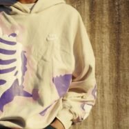 Phantom Bones Nick Oversized Hoodie -Cream3