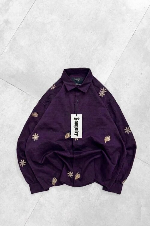 Royal Frost Embroidered Shirt