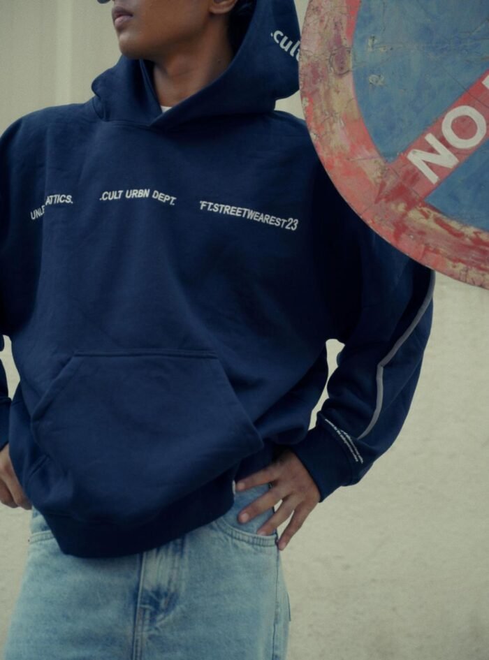 Urban Cult Oversized Hoodie-Blue4 Urban Cult Oversized Hoodie-Blue4