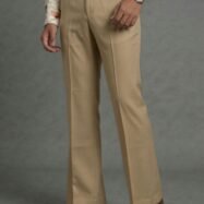 Vintage Elite Pleated Bootcut Trouser - 8