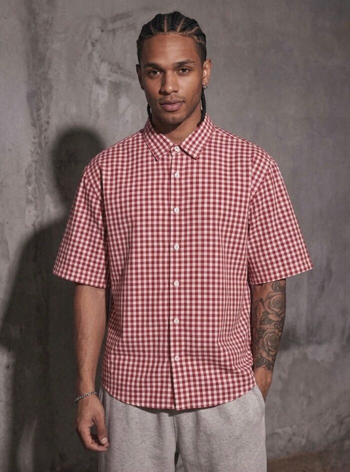 ENHYPEN Border Day One Track list Shirt-red (2) ENHYPEN Border Day One Track list Shirt-red (2)