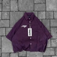 Nocta Logo Sketch Backprint Shirt-purple1