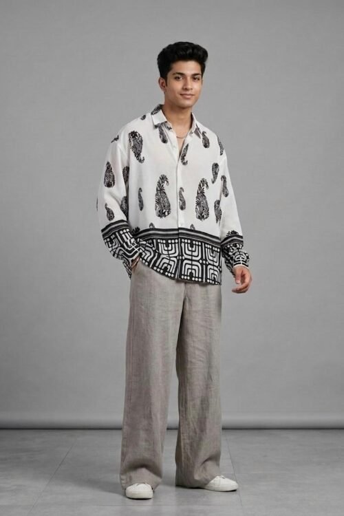 Bandana printed viscose Shirt