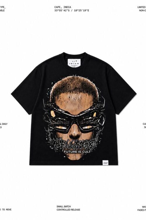 Face Graphic Oversize T-Shirt