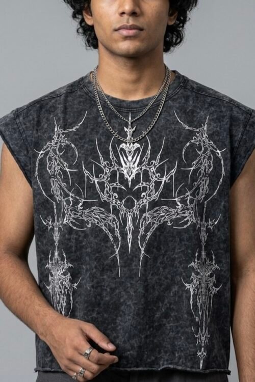"Void Sovereign" Sleeveless Drop