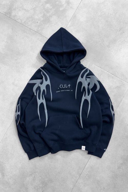 Phantom Flame Oversized Hoodie