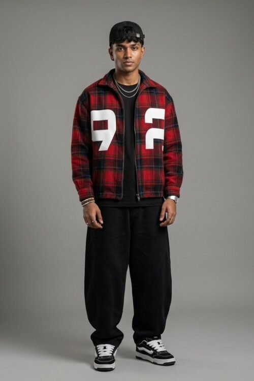Retro 92 Varsity Flannel Jacket