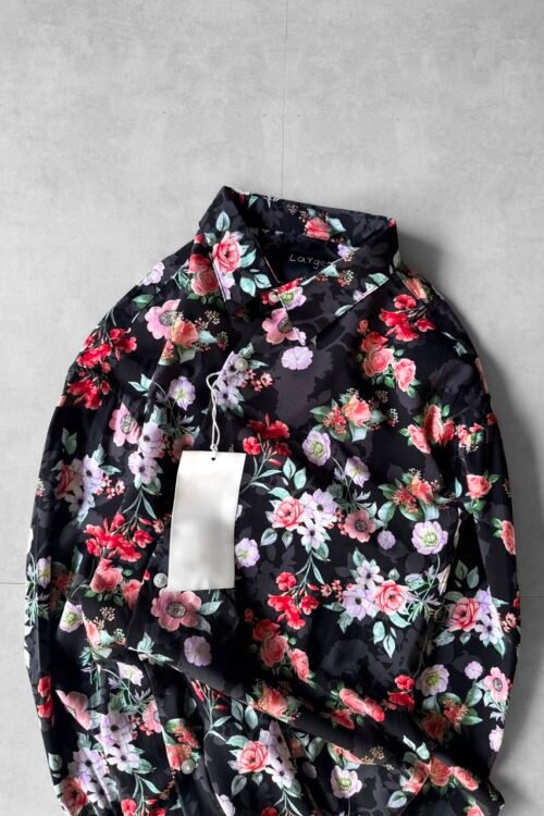 Midnight Bloom Oversize Shirt