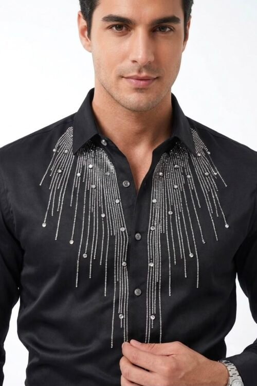 Signature waterfall Stone Shirt