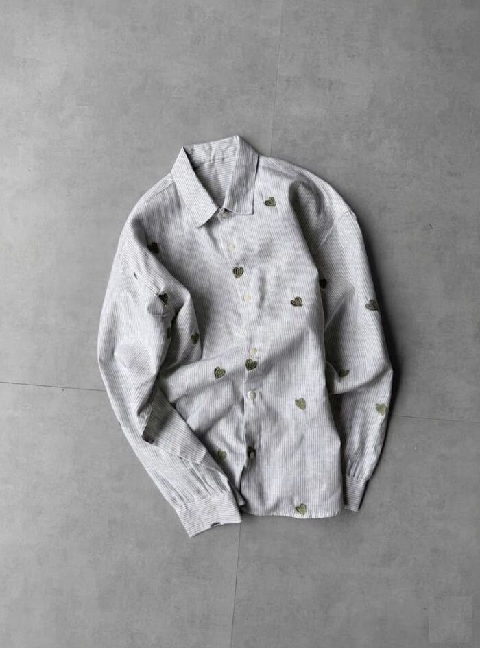 Olive Green heart Olive Green heart