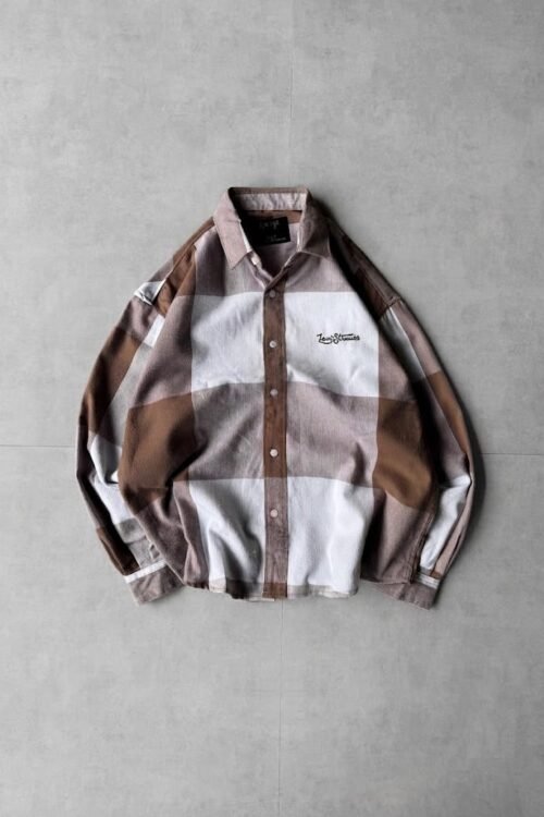 Levi Strauus Chest Embroidery IPM Corduroy Checked Drop Shirt