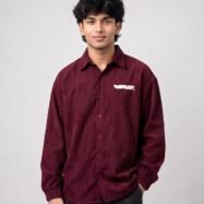 deep maroon