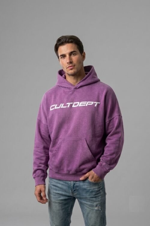 The Ultraviolet Boxy Hoodie