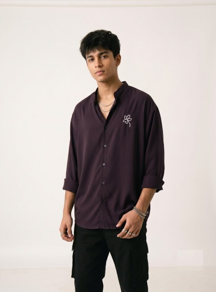 dark maroon